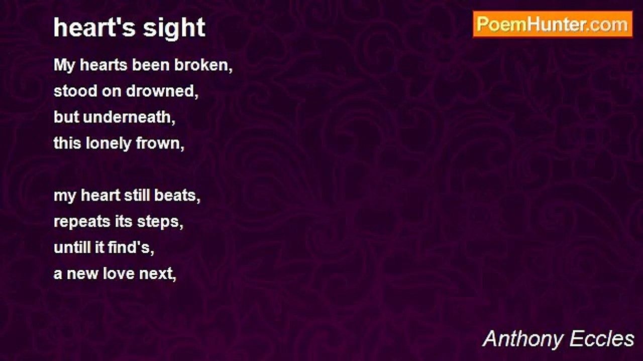 Anthony Eccles - heart's sight