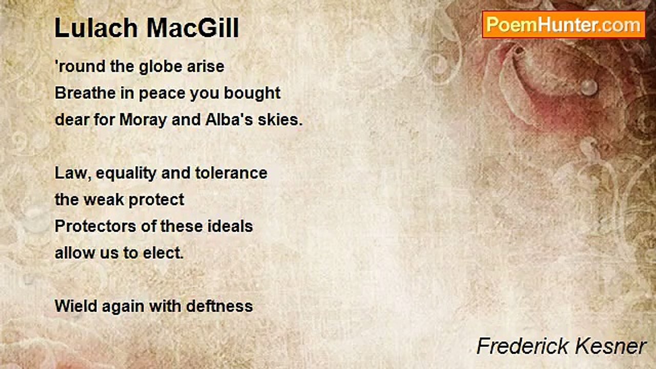 Frederick Kesner - Lulach MacGill