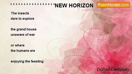 Dónall Dempsey - ' ' ' ' ' ' ' ' ' ' ' ' ' ' ' ' 'NEW HORIZON
