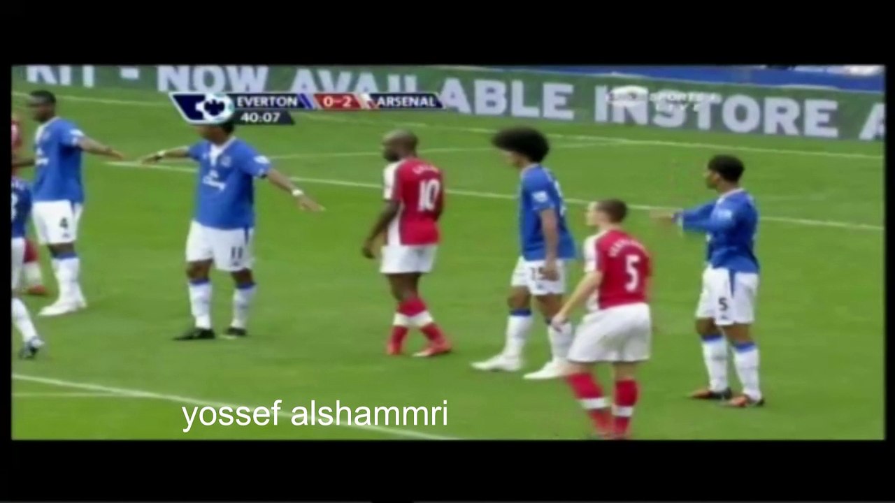 ايفرتون 1-6 ارسنال ، موسم 2009 ، تعليق فهد العتيبي