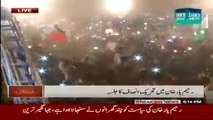 Amazing Awesome View Of PTI Rahim Yar Khan Jalsa When Crowd Light Up Mobiles