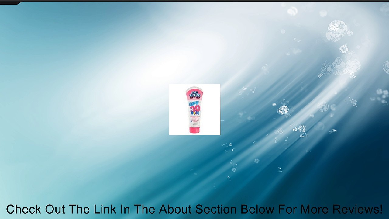 MaxBlock Baby SPF30 Review