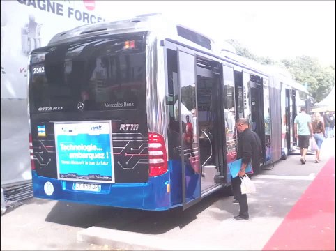[Sound] Bus Mercedes-Benz Citaro G II Facelift BlueTec Hybrid n°2502 de la RTM - Marseille sur les lignes 82 et 82 S