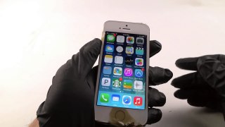 The Indestructible iPhone 5S - Made of Rock