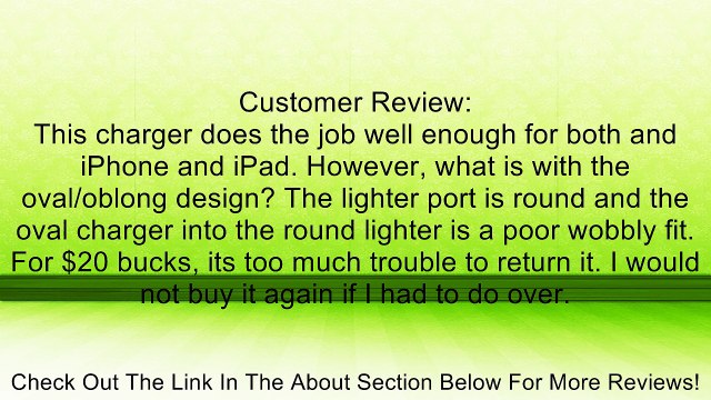 Incase Universal Mini Car Charger - Retail Packaging - Black Matte Review