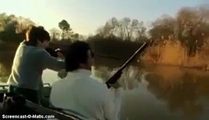 Imran Khan rare video during hunting with his sons