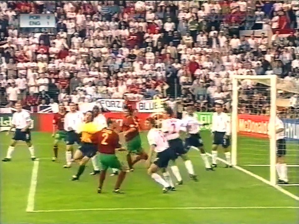 UEFA EURO 2000 Group A Day 1 - Portugal vs England