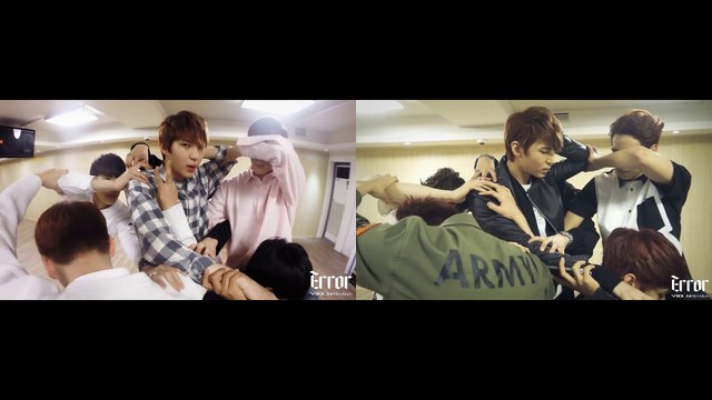 빅스(VIXX) 'Error' 안무 연습 영상 + Errored
