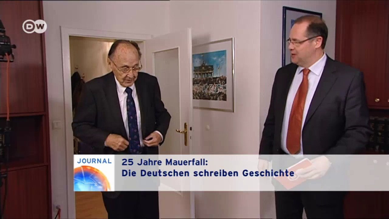 25 Jahre Mauerfall: die Deutschen schreiben Geschichte | Journal