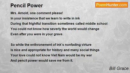Bill Grace - Pencil Power
