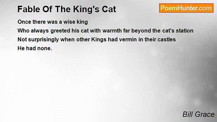 Bill Grace - Fable Of The King's Cat