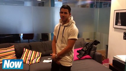Nick Jonas Grabs Crotch, Teaches Technique