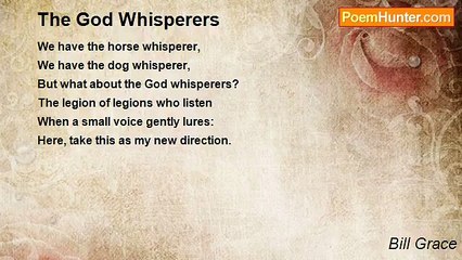 Bill Grace - The God Whisperers