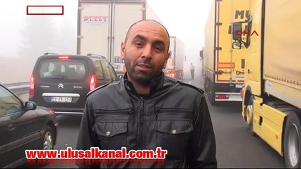 20 KM TIR Kuyruğu oluştu