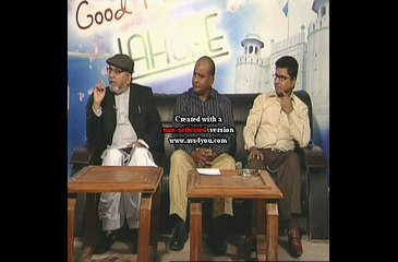 part 5 :Hamza Hashmi interview on Iqbal Day v