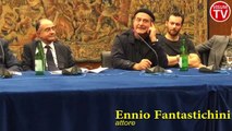 La conferenza stampa de 'La strada dritta' in onda su Raiuno per la regia di Carmine Elia