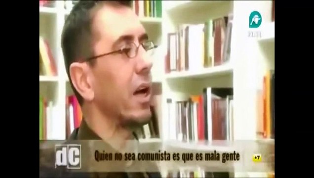 Juan Carlos Monedero, nº 2 de podemos : el que no sea comunista es que es mala gente