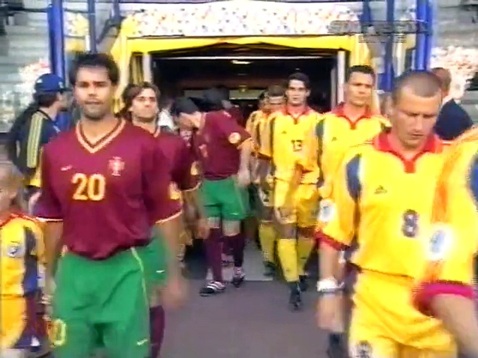 UEFA EURO 2000 Group A Day 2 - Romania vs Portugal