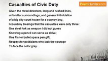 Bill Grace - Casualties of Civic Duty