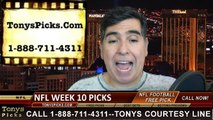 Monday Night Football Free Picks NFL Prediction Betting Point Spread Odds 11-10-2014