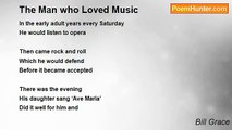 Bill Grace - The Man who Loved Music
