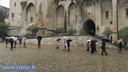 A l'eau... rdv gentillesse au Palais des Papes