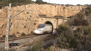 Trenes entre Sitges y Vilanova - 8 Diciembre 2010
