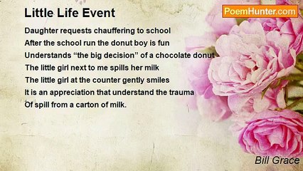 Bill Grace - Little Life Event