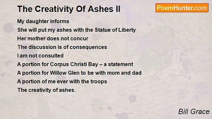 Bill Grace - The Creativity Of Ashes II