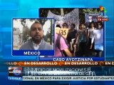 México: marcha 43X43 rumbo al Zócalo, protestan por Ayotzinapa