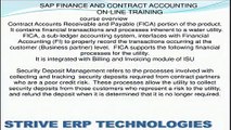 SAP FICA ONLINE TRAINING - STRIVE ERP TECHNOLOGIES