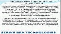 SAP FICA ONLINE TRAINING - STRIVE ERP TECHNOLOGIES