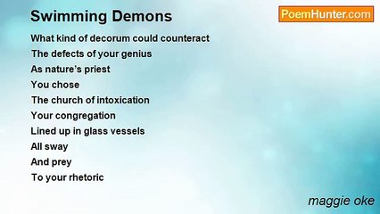 maggie oke - Swimming Demons