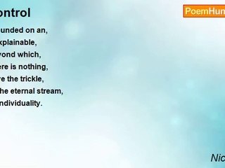 Nick Hilton - Control