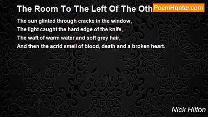 Nick Hilton - The Room To The Left Of The Other