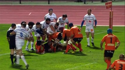 PRO D2 - Narbonne – Colomiers : 10-19- J10 – Saison 2014-2015