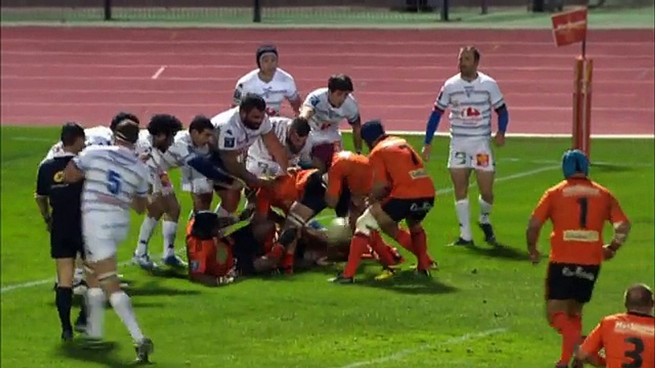 PRO D2 - Narbonne – Colomiers : 10-19- J10 – Saison 2014-2015
