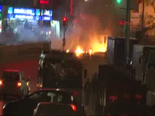 İETT otobüsüne molotoflu saldırı