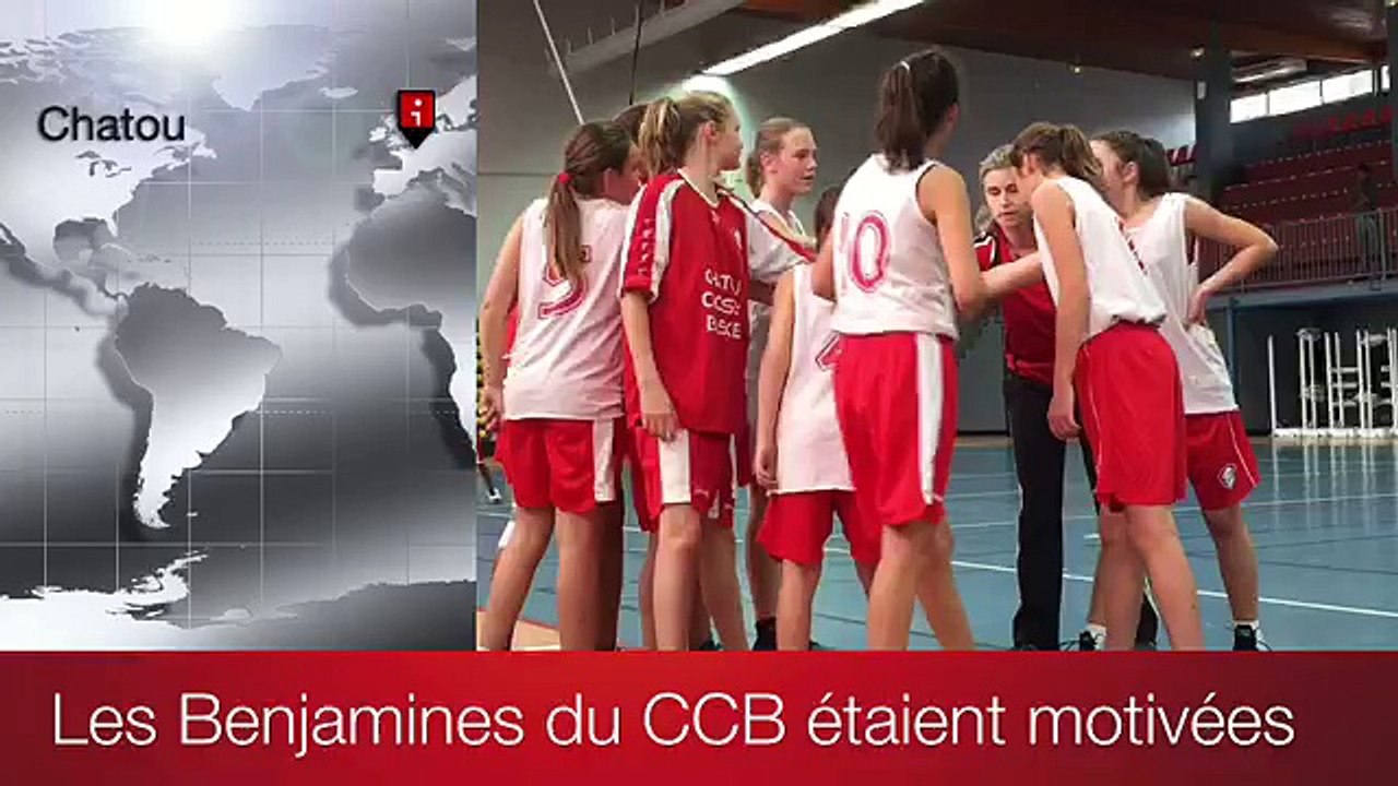 1 er match régional des Benjamines 1 du CCB