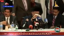Dr Tahir ul Qadri answering questions in New York about Dharna , PTI and Revolution