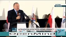 red. Stanisław Michalkiewicz / Konwencja Wyborcza Nowej Prawicy (09.11.2014)