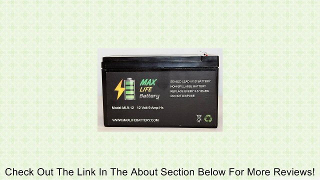 12V 9AH RAZOR DIRT BIKE MX500 Replacement Battery Review