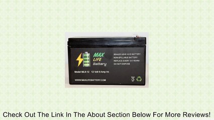 12V 9AH RAZOR DIRT BIKE MX500 Replacement Battery Review