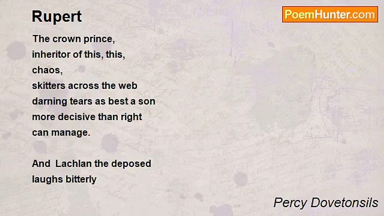 Percy Dovetonsils - Rupert