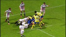 TOP14 - Clermont-Stade Français: Essai 1 Naipolioni Nalaga (CLE) - J11 - Saison 2014/2015