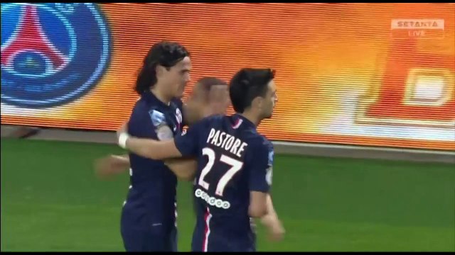 PSG - Marseille (2-0) : But de Edinson Cavani