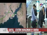Aksaray-Yenikapı Metro hattı ile Kartal-Atatürk Havalimanı 81 Dakika