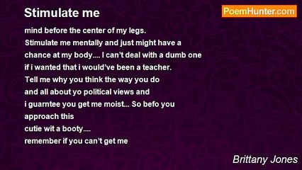 Brittany Jones - Stimulate me