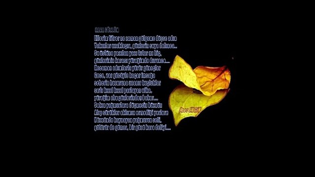 Kara Gözlüm - Enes ENGİN (Sesli Şiir & Şiir Seslendirmesi)