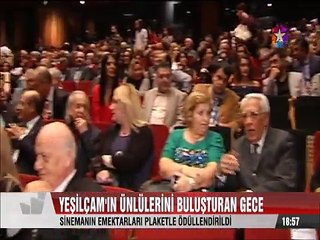 Yeşilçam'ın 100. Yılında Sinemanın emektarlarını buluşturan gece